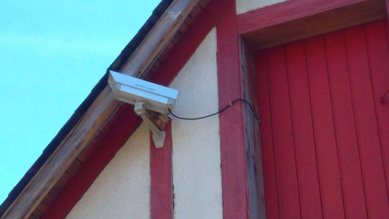 Webcam sur façade